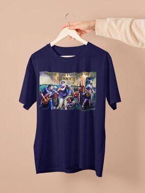 WTF Is Up Denny's Band Meme Shirt